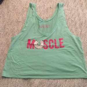 Trunx muscle crop top